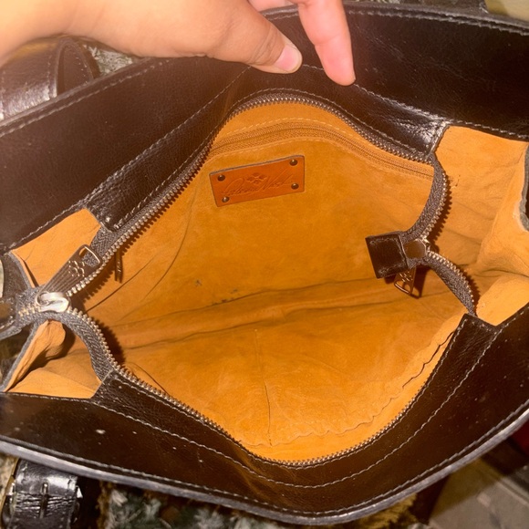 Patricia Nash Leather Parigi Pieced Shopper - Picture 4 of 8